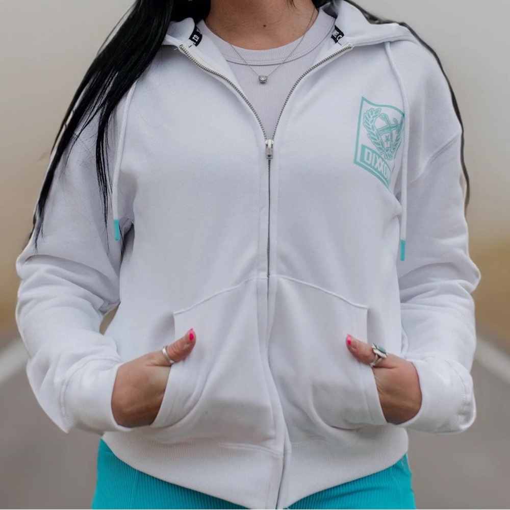 Dixon Tiffany box crest zip up hoodie 2x